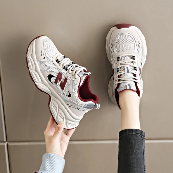 Unisex Çocuk Günlük Spor Ayakkabı (Kırmızı)