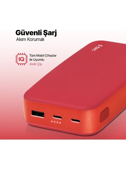 Ttec Chargeup Pro 20.000MAH Pd 20W Taşınabilir Hızlı Şarj Aleti / Powerbank - 5