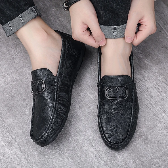 Erkek Loafer Ayakkabı (Siyah)