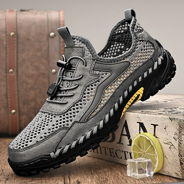 Erkek Outdoor Spor Ayakkabı (Gri)
