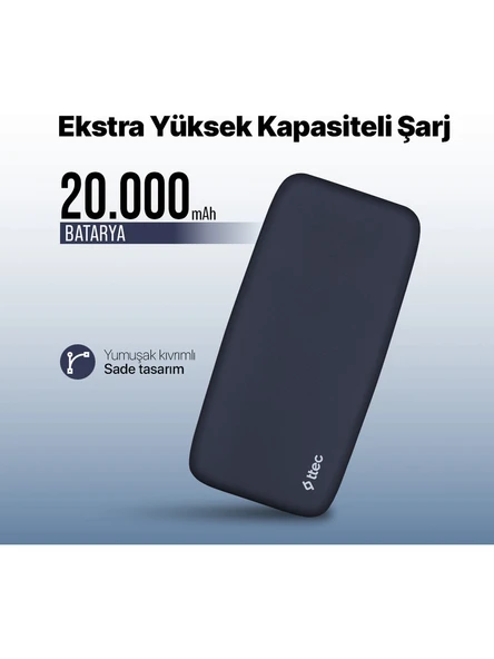 Ttec Chargeup Pro 20.000MAH Pd 20W Taşınabilir Hızlı Şarj Aleti / Powerbank - 3