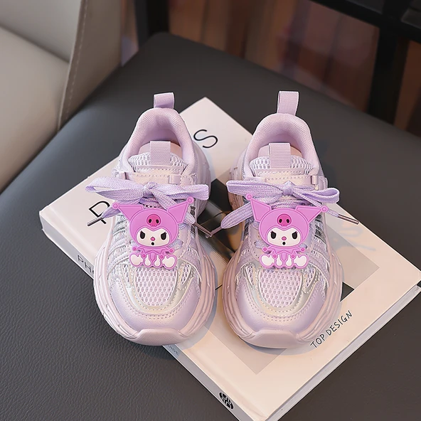 Unisex Çocuk Spor Ayakkabı (Mor)
