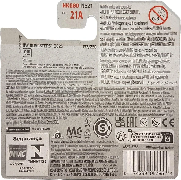 Hot Wheels - ´72 Stingray Convertible - Hw Roadsters 8/10 - Hkg60 - Short Card - Cabriolet - Koyu Ma - Resim 3