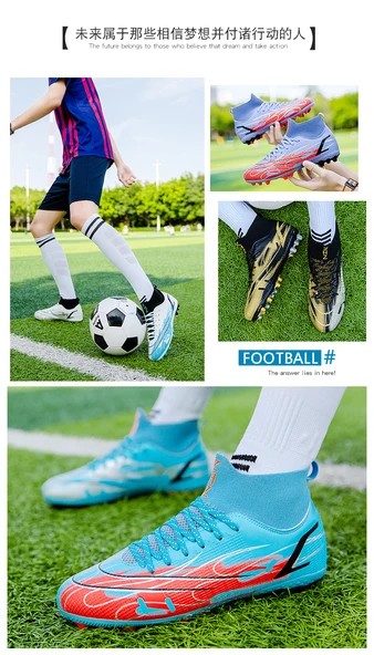 Unisex Çocuk Krampon Futbol Ayakkabısı (Çivili) - 11