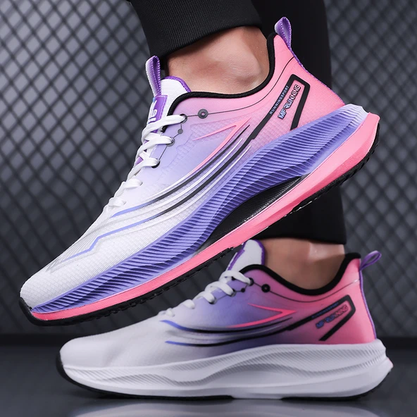 Erkek Spor Ayakkabı (Beyaz - Yeşil) - Resim 7