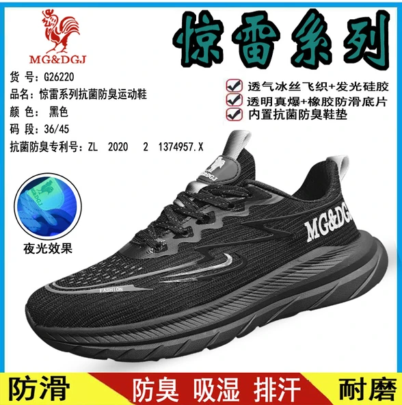 Erkek Spor Ayakkabı (Siyah) - Resim 4