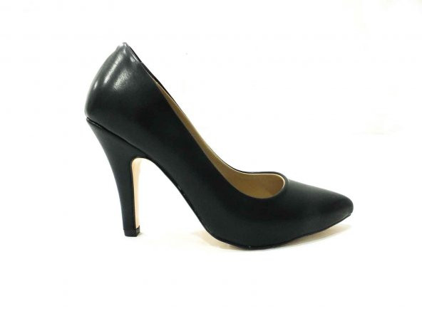 Marine Shoes 9 cm Topuklu Kadın Stiletto Siyah 86 437