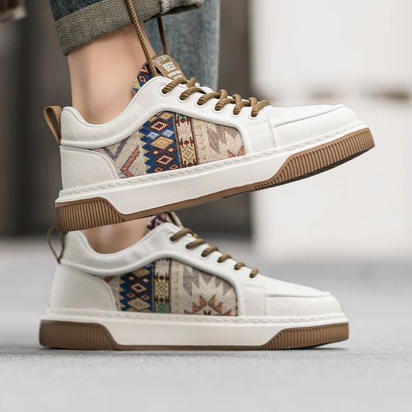 Erkek Platform Sneaker (Mavi) - 10