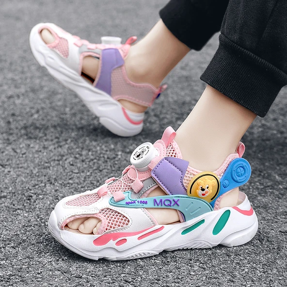 Unisex Çocuk Sandalet (Pembe)