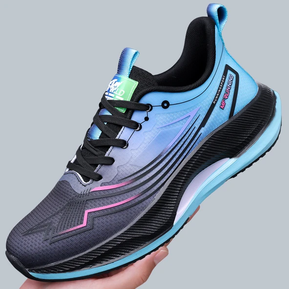 Erkek Spor Ayakkabı (Beyaz - Yeşil) - Resim 10