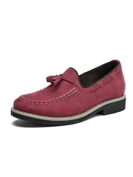 Erkek Loafer Ayakkabı (Şarap Kırmızısı)