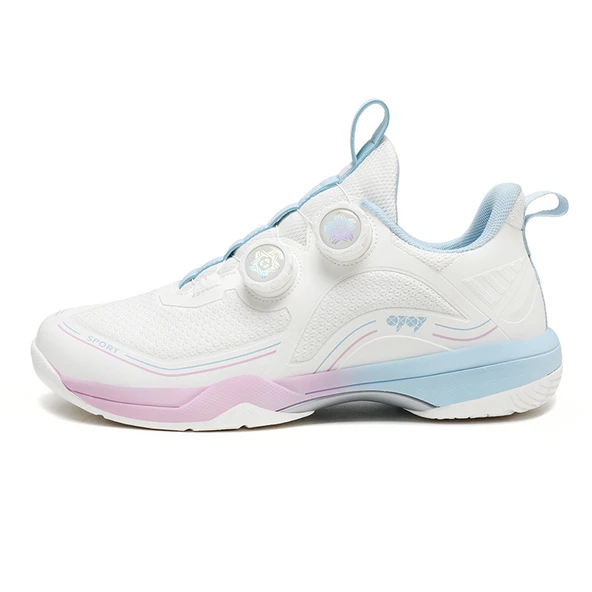 Unisex Badminton Ayakkabısı (Beyaz - Ay)