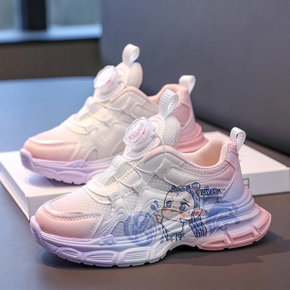 Unisex Çocuk Spor Ayakkabı (Pembe)