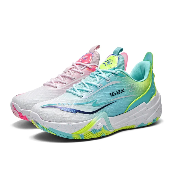 Unisex Fileli Basketbol Ayakkabısı (Beyaz Ay) - Resim 6