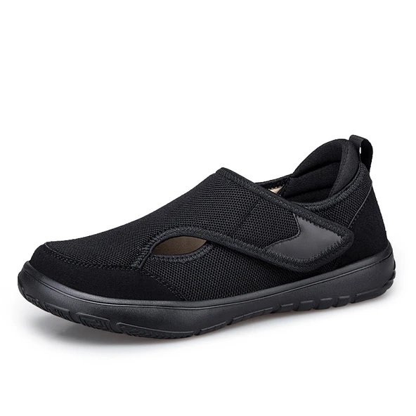 Unisex Ortopedik Yürüyüş Ayakkabısı (Erkek Siyah)