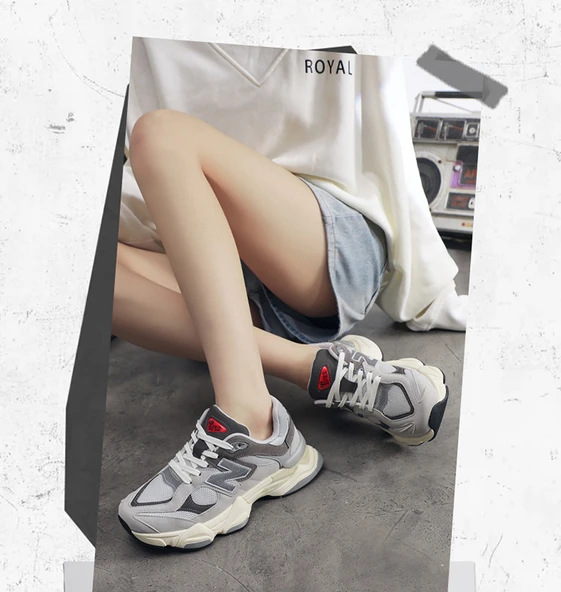 Unisex Spor Ayakkabı (Kömür Grisi) - 11