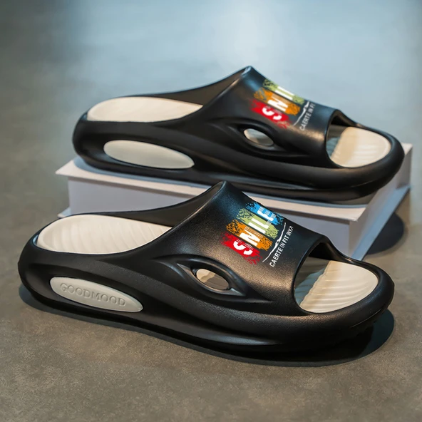 Unisex EVA Terlik Sandalet (Siyah-1)