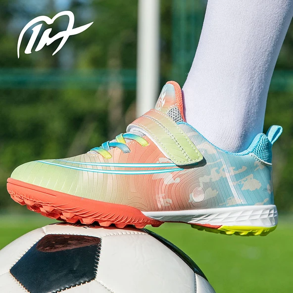 Unisex Çocuk Halı Saha Ayakkabısı (Ay Turuncusu) - Resim 6