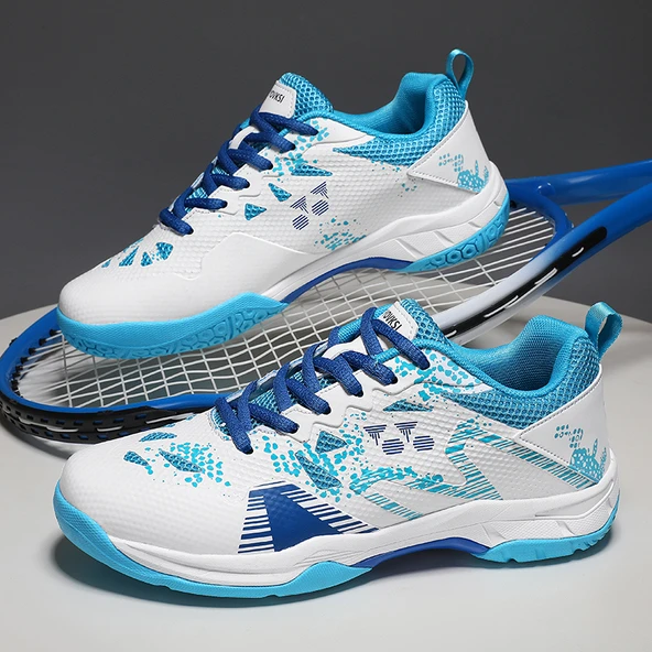 Unisex Badminton Ayakkabısı (Beyaz Ay-1) - 5
