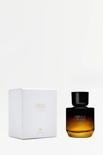 ZARA VIBRANT CARAMEL EDP 90 ML (3,04 FL. OZ). - Resim 5