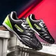 Unisex Çocuk Futbol Ayakkabısı - TF - Suni Çim (Siyah - Yeşil)