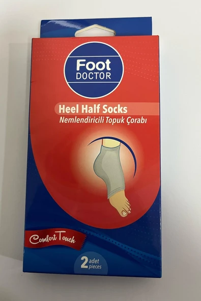 foot doctor Nemlendiricili Topuk Çorabı 10314