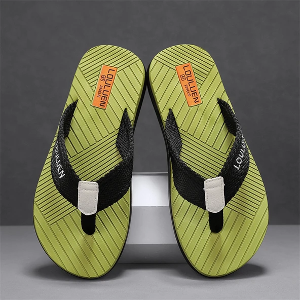 Erkek Terlik Sandalet (Siyah) - Resim 10