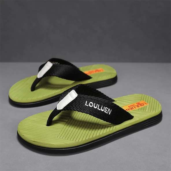 Erkek Terlik Sandalet (Siyah) - Resim 11