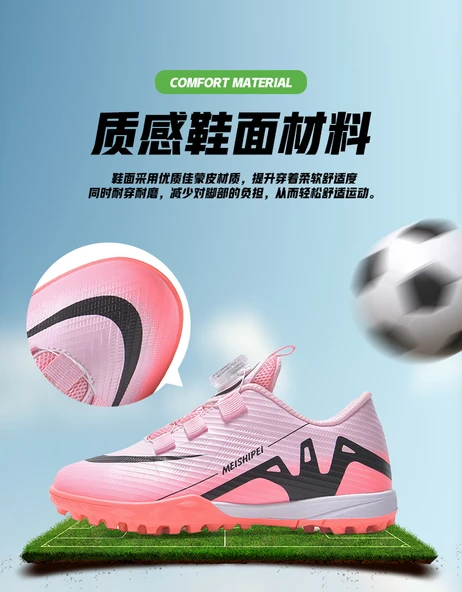 Unisex Çocuk Krampon Futbol Ayakkabısı (Ay Işığı) - Resim 10