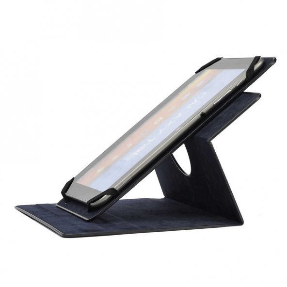 Lenovo Yoga Tablet 2 8.0 İnç Uyumlu Kılıf 360 Dönebilen Standlı Tablet Kılıfı - 5