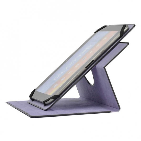 Lenovo Yoga Tablet 2 8.0 İnç Uyumlu Kılıf 360 Dönebilen Standlı Tablet Kılıfı - 6