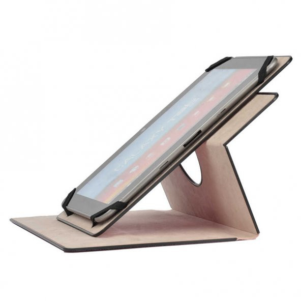 Lenovo Yoga Tablet 2 8.0 İnç Uyumlu Kılıf 360 Dönebilen Standlı Tablet Kılıfı - 8