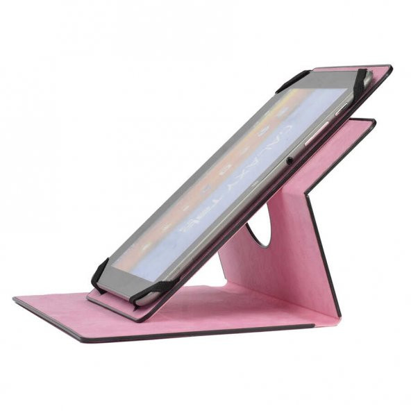 Lenovo Yoga Tablet 2 8.0 İnç Uyumlu Kılıf 360 Dönebilen Standlı Tablet Kılıfı - 10