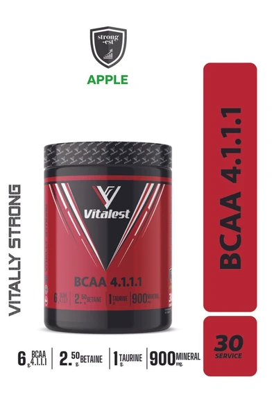 Bcaa 4.1.1 Platinium 444 Gr. - Elma Aromalı