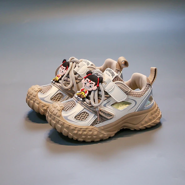 Unisex Çocuk Spor Sandalet (Haki)