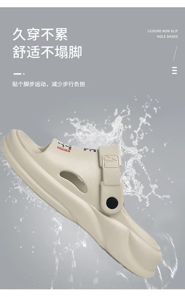 Unisex Yazlık Terlik (Siyah-2) - Resim 9