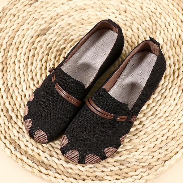 Kadın Günlük Giyim Loafer Ayakkabı (Kırmızı-1) - 8