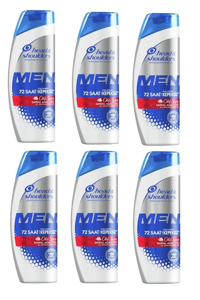 H&s 300 ml Men Şampuan Old Spice X 6 Adet