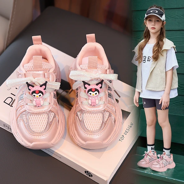 Kız Çocuk Spor Ayakkabı (Pembe)