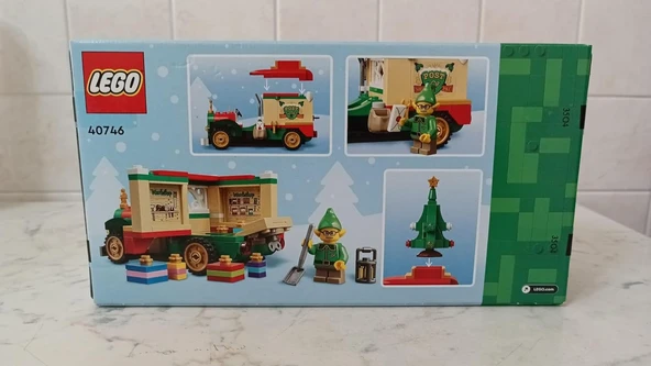 Lego Seasonal 40746 Santa'S Delivery Truck - Resim 5