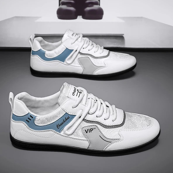Erkek Kanvas Sneaker (Beyaz-2)