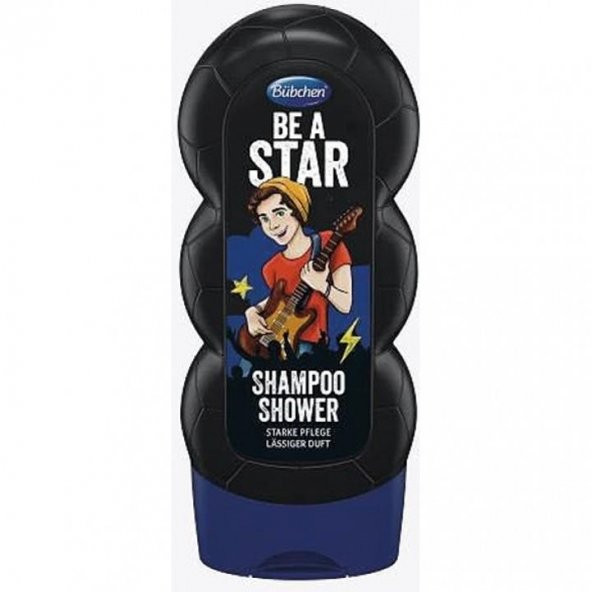 Bübchen Şampuan ve Duş Jeli Be A Star 230 ml
