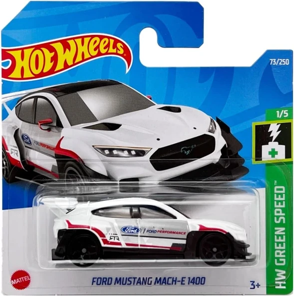 Hot Wheels 1:64 Green Speed Ford Mustang Mach-E 1400 Hct06 ürün görseli 1
