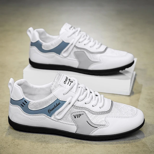 Erkek Kanvas Sneaker (Beyaz-2) - 7