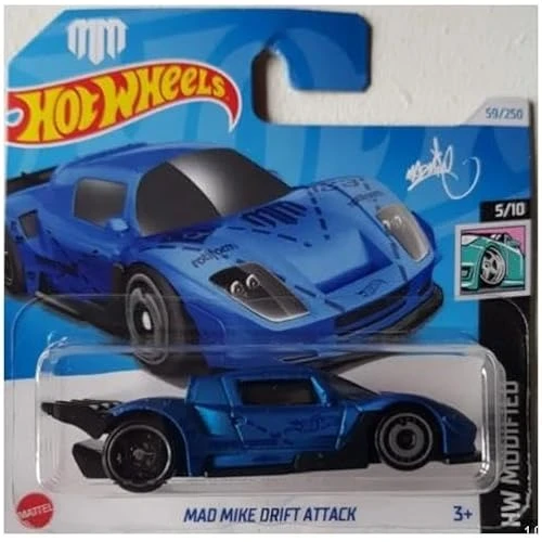 Hot Wheels Tekli Arabalar Mad Mi̇Ke Drift Attack Htc91 - Resim 3