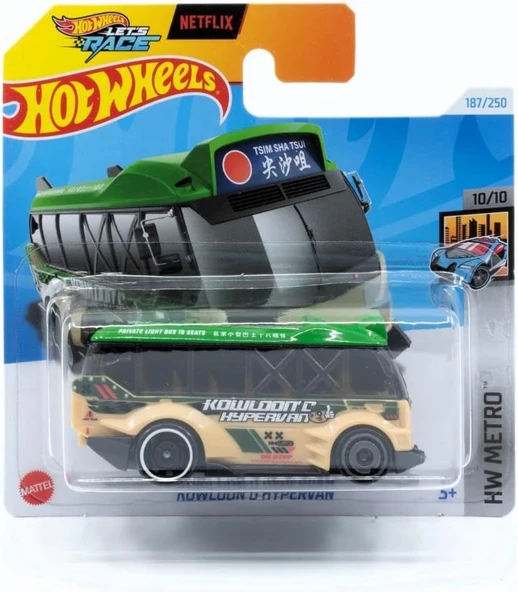 Hot Wheels Tekli Arabalar Kowloon'D Hypervan Hry84 - Resim 4