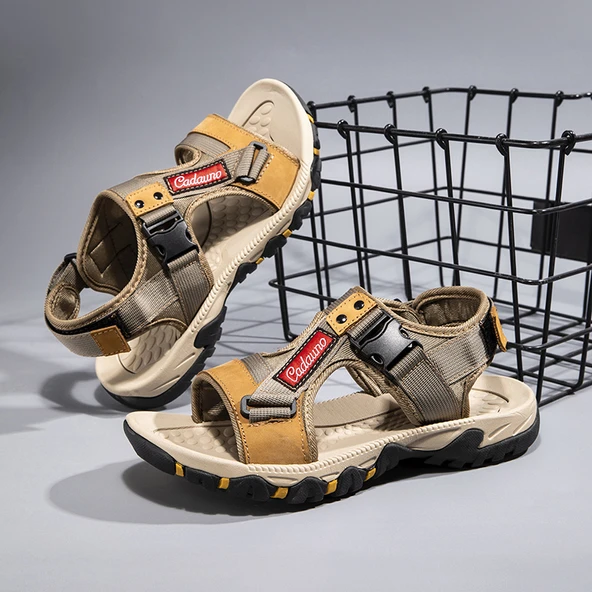 Erkek Sandalet (Siyah) - Resim 9