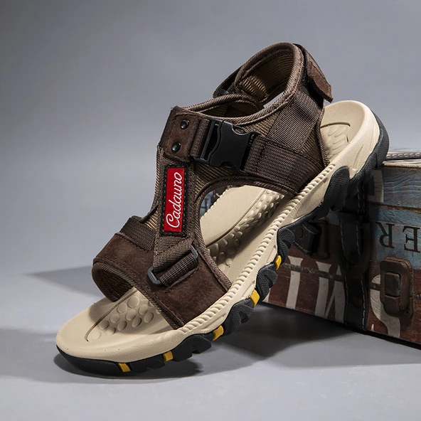 Erkek Sandalet (Siyah) - Resim 7