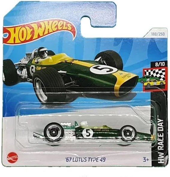 Hot Wheels Tekli Arabalar 67 Lotus Type 49 Hry76 ürün görseli 1
