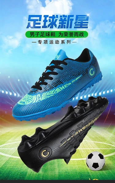 Unisex Krampon Futbol Ayakkabısı (Ay Işığı) - 8